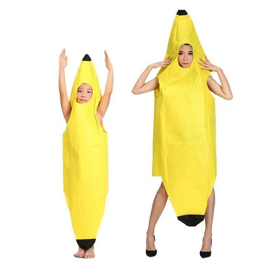 Funny Banana Halloween Costume for Kids – Novelty Pumpkin Party & Performance Outfit